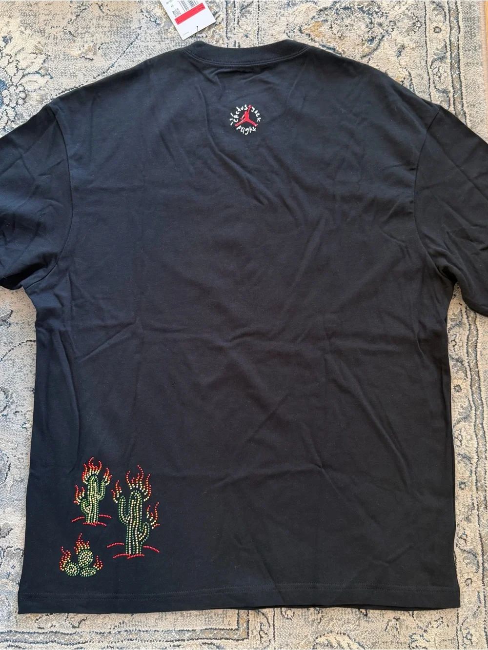 Nike x Cactus Jack Jordan Flight Short-Sleeve Tee - Basketball Graphic